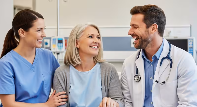Aftercare and What to Do After Microsuction: A doctor and patient during a consultation Doctor and patient consultation for Aftercare and What to Do After Microsuction - Best Way To Proceed To Hythe: Private Micr...