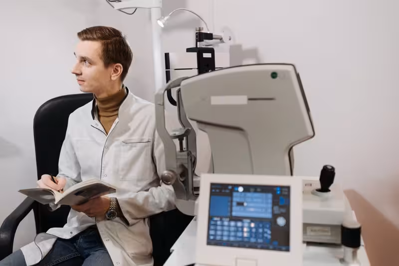 Local Travel Planning for North London Patients: A doctor in a clinic Doctor in clinic for Local Travel Planning for North London Patients - Muswell Hill: Private Microsuction Ear Wax Removal In...